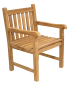 Preview: Teak 1 Sitzgruppe Tisch 180x90x75 cm, 4 x Stühle und 2 Sessel Sonderangebot !!