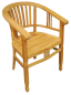 Preview: Gartensessel aus Teakholz  "Betawi" 60 x 60 cm Höhe 84 cm