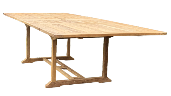 Ausziehtisch aus Teakholz 150 / 210 x 110cm Höhe 75 cm Sonderpreis statt € 879,00 nur € 599,00