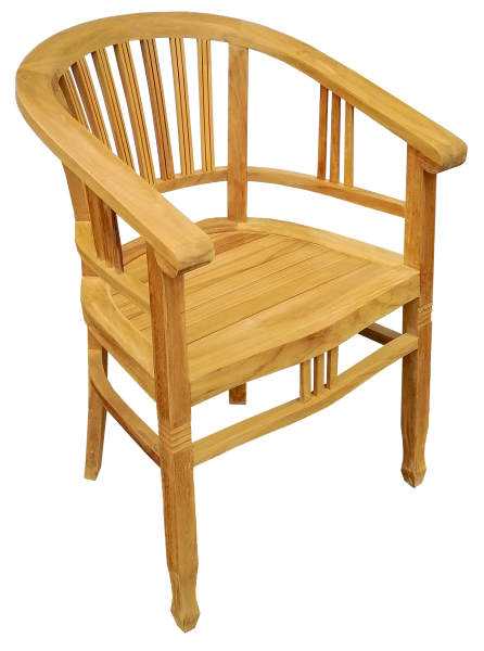 Gartensessel aus Teakholz  "Betawi" 60 x 60 cm Höhe 84 cm