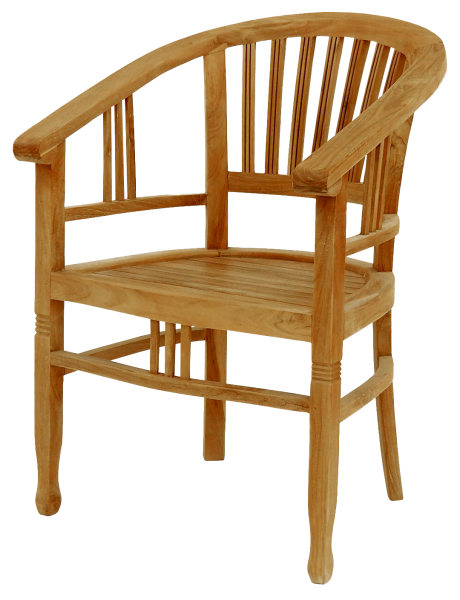 Gartensessel aus Teakholz  "Betawi" 60 x 60 cm Höhe 84 cm